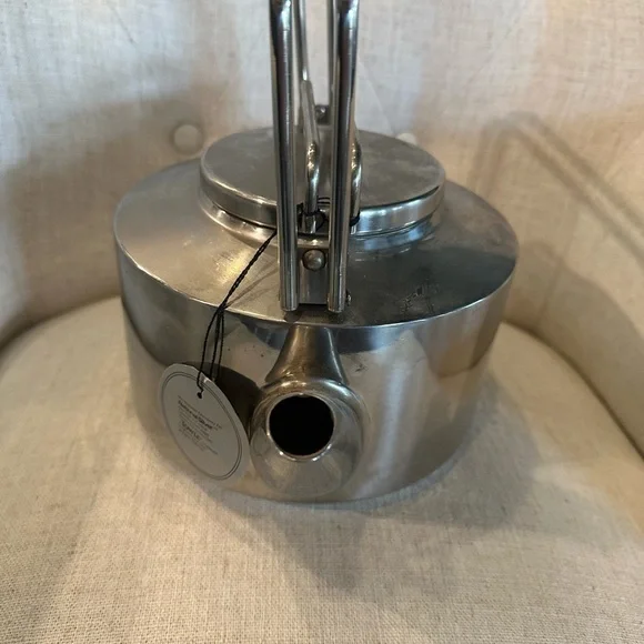 Vintage 80’s Towle National Silver Co. Teapot Stainless Steel 1983 NEW Retro - Picture 4 of 8